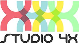 Logotipo Studio 4x